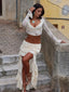 PIETTE MAXI SKIRT CREAM Maxi Skirt 