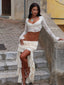 PIETTE MAXI SKIRT CREAM Maxi Skirt 