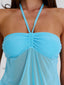 PIPAH MINI DRESS BLUE Mini Dress 