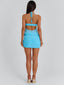 PIPAH MINI DRESS BLUE Mini Dress 