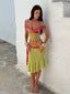 PIPPIN MIDI SKIRT PINA COLADA Maxi Skirt 
