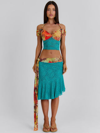 PIPPIN TOP TIGERLILY Crop Top 