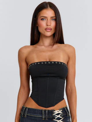 TUTAI CORSET TOP BLACK Corset 