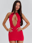 POLYXENA MINI DRESS RED Mini Dress 