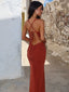 POULA MAXI DRESS RUST Maxi Dress 