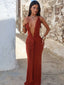 POULA MAXI DRESS RUST Maxi Dress 