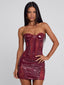 PRAIANO MINI DRESS RED Mini Dress 