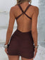 PRIA MINI DRESS CHOCOLATE Mini Dress 