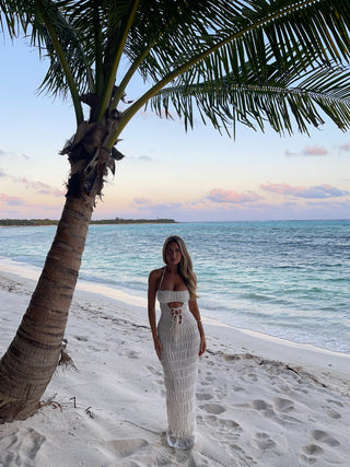 Priane Maxi Dress White | Outcast US Outcast USA Priane Maxi Dress White | Outcast US Outcast USA