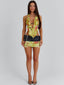 QAHIRA MICRO MINI SKIRT AZZURRA Mini Skirt 