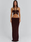 RACHANA MAXI DRESS CHOCOLATE Maxi Dress 