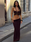 RACHANA MAXI DRESS CHOCOLATE Maxi Dress 