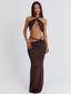 RAI TOP CHOCOLATE Crop Top 