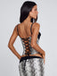 RAVELLE TOP SILVER SNAKE Corset 