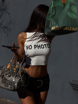 RAZZI TANK TOP WHITE Crop Top 