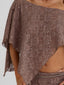 REECE LONGLINE TOP TAUPE Top 