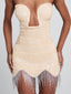 REMINA MINI DRESS IVORY Mini Dress 