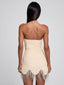 REMINA MINI DRESS IVORY Mini Dress 