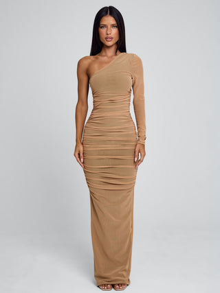 REVA MAXI DRESS TAN Maxi Dress 
