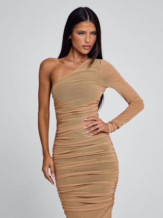 REVA MAXI DRESS TAN Maxi Dress 