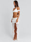 RIVANA TOP WHITE Crop Top 