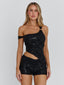 ROC TOP BLACK Crop Top 