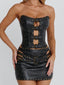 RODEO TOP DARK GREY Corset 