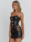 RODEO MINI SKIRT DARK GREY Mini Skirt 