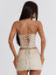 RODEO MINI SKIRT SAND Mini Skirt 