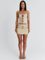 RODEO MINI SKIRT SAND Mini Skirt 