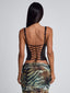 ROEI CORSET TOP DARK BROWN Corset 
