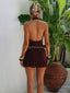 ROLO MINI DRESS CHOCOLATE Mini Dress 
