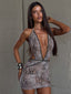 ROMEY MINI DRESS CAYAN TAUPE Mini Dress 