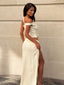 ROSARIA MAXI SKIRT WHITE Maxi Skirt 