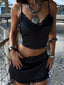 ROSEAMY MINI SKIRT BLACK Mini Skirt 