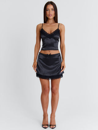 ROSEAMY MINI SKIRT BLACK Mini Skirt 