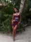 ROWENA MINI DRESS WINE Mini Dress 