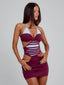 ROWENA MINI DRESS WINE Mini Dress 