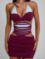 ROWENA MINI DRESS WINE Mini Dress 