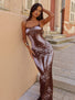 RUMII MAXI DRESS BODY PRINT Maxi Dress 