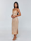 SAELA MIDI SKIRT BEIGE Midi Skirt 
