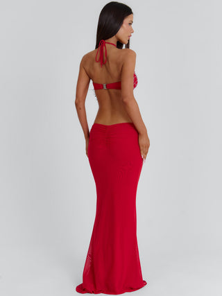 SAIRA MAXI DRESS RED Maxi Dress 
