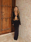 SAISHA MAXI SKIRT BLACK Maxi Skirt 