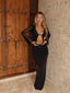 SAISHA MAXI SKIRT BLACK Maxi Skirt 