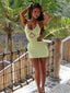 SALI MINI DRESS MATCHA Mini Dress 