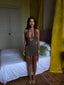 SAMMIE MINI DRESS DARK TAUPE Mini Dress 