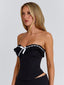 SAPHIA TOP BLACK Corset 