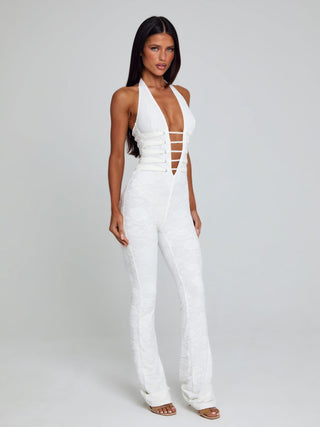 SAWYER JUMPSUIT WHITE Jumpsuit 