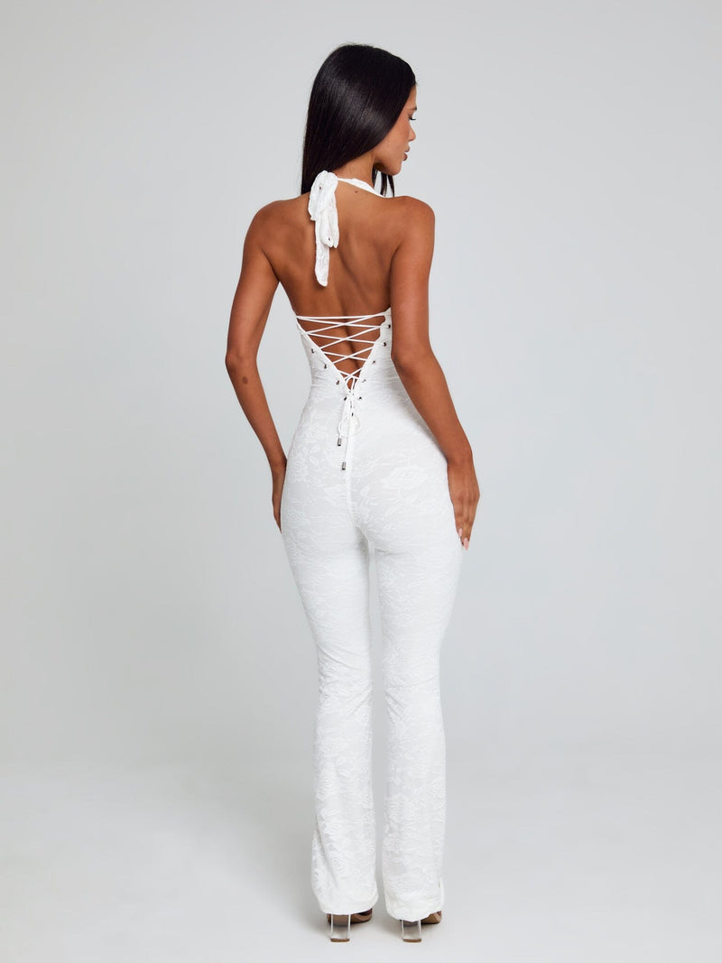 SAWYER JUMPSUIT WHITE Jumpsuit 