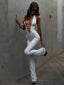 SAWYER JUMPSUIT WHITE Jumpsuit 